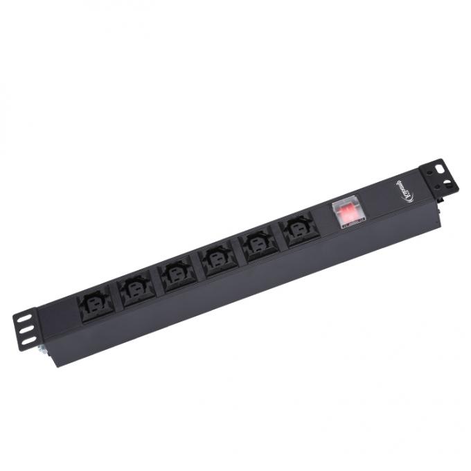 IEC C13 6位10A+總開(kāi)關(guān)PDU